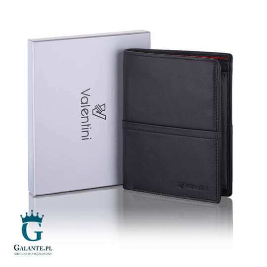 Portfel męski Valentini 154-266 Ferrari Red & Black