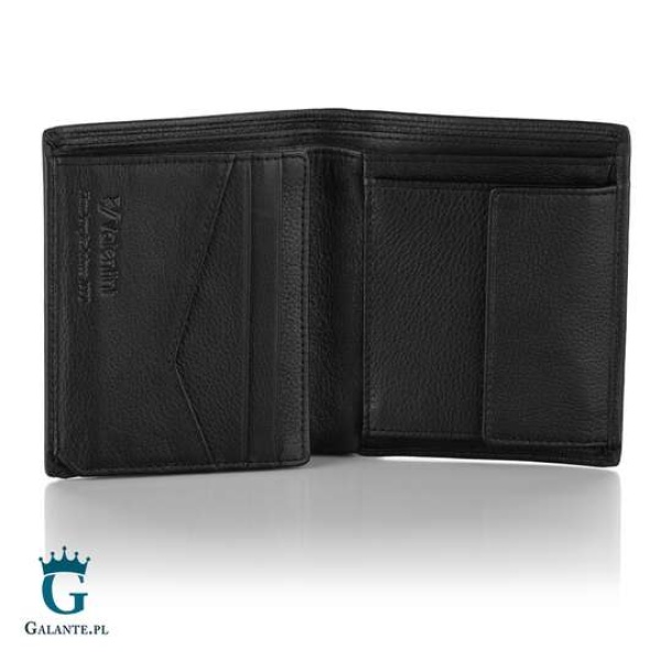 Mały skórzany portfel męski Valentini Prism 106-098