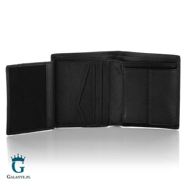 Mały skórzany portfel męski Valentini Prism 106-098
