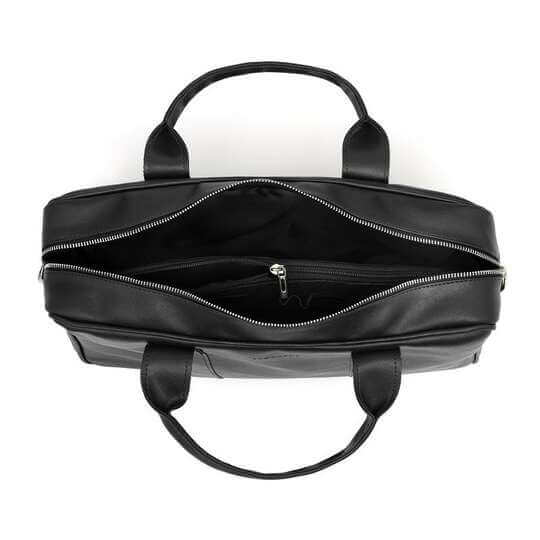 Czarna-torba-meska-na-ramie-ze-skory-ekologicznej-Brodrene-B01-21289-540×540 Torba męska na ramię ze skóry eko Brodrene B01 czarna