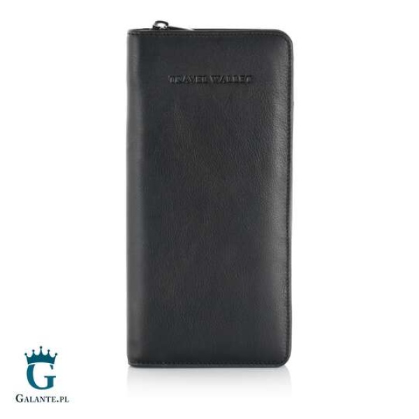 Portfel podróżny Visconti V-1157 RFID – czarny