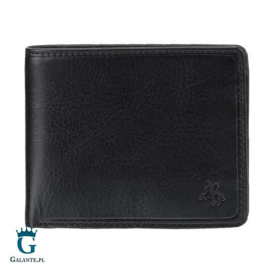 Mały portfel skórzany Visconti TSC-47 jasny brąz