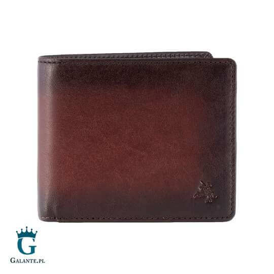 Skórzana torba podróżna na ramię Brodrene R30 jasny brąz