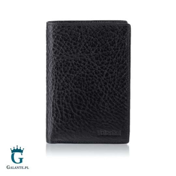 Portfel męski Valentini 159-469 z blokerem RFID – czarny