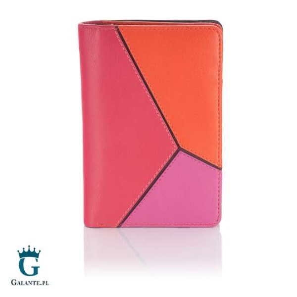 Kolorowy portfel damski Visconti BRC-97 RFID – jagodowy