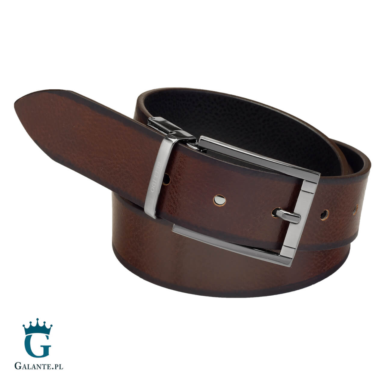 dd Dwustronny pasek męski Miguel Bellido 571-35-0203-09