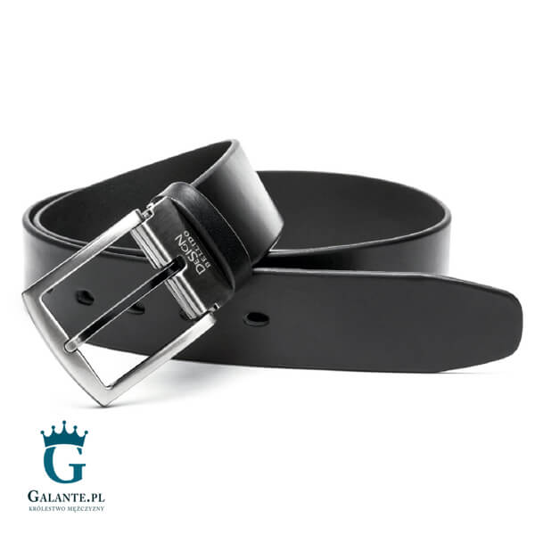 Jasnobrązowy pasek skórzany casual/jeans Miguel Bellido 4985-40-8659-23