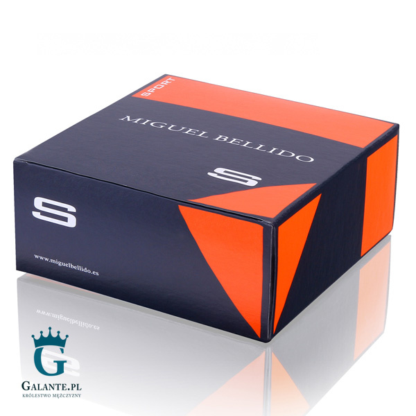 Brązowy pasek skórzany Miguel Bellido 130-35-1904-12-018