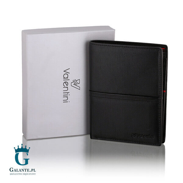 Portfel męski Valentini 154-265 Ferrari Red & Black