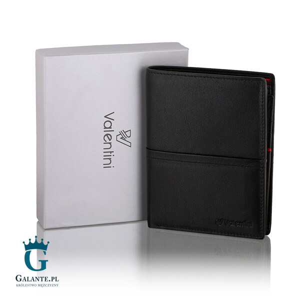 Portfel męski Valentini 154-115 Ferrari Red & Black