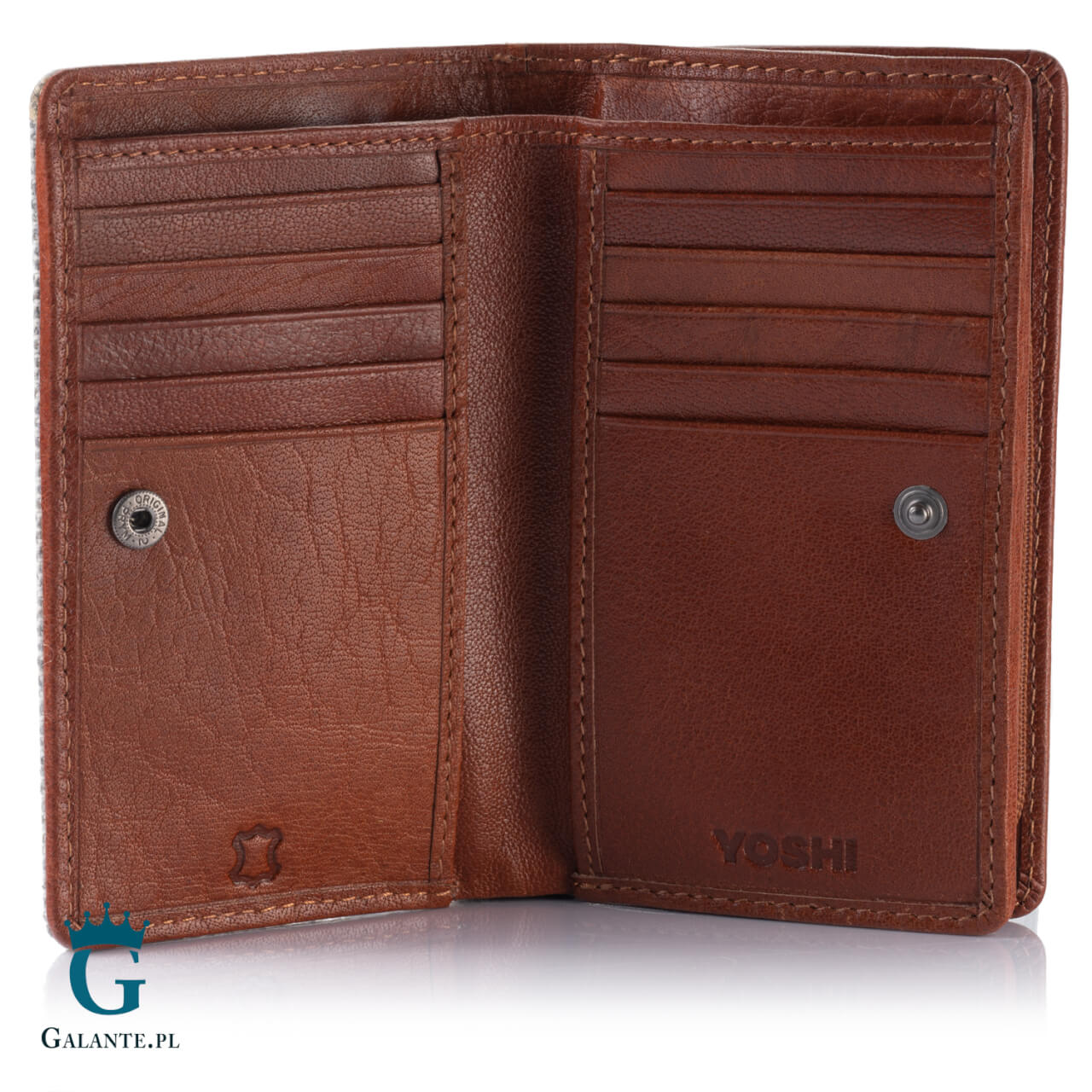 Zestaw-Maly-portfel-damski-Jelen-Yoshi-Y1089-Torebka-shopperka-damska-Jelen-Yoshi-YB26-28910 Zestaw portfel damski + torebka shopperka Jeleń Yoshi