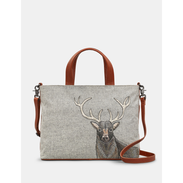 Zestaw portfel damski + torebka shopperka Jeleń Yoshi