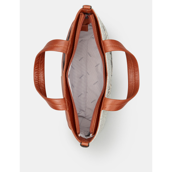 Skórzana torebka shopperka damska Jeleń Yoshi