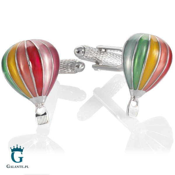 Spinki do mankietów Balon KC-1158 Onyx Art London