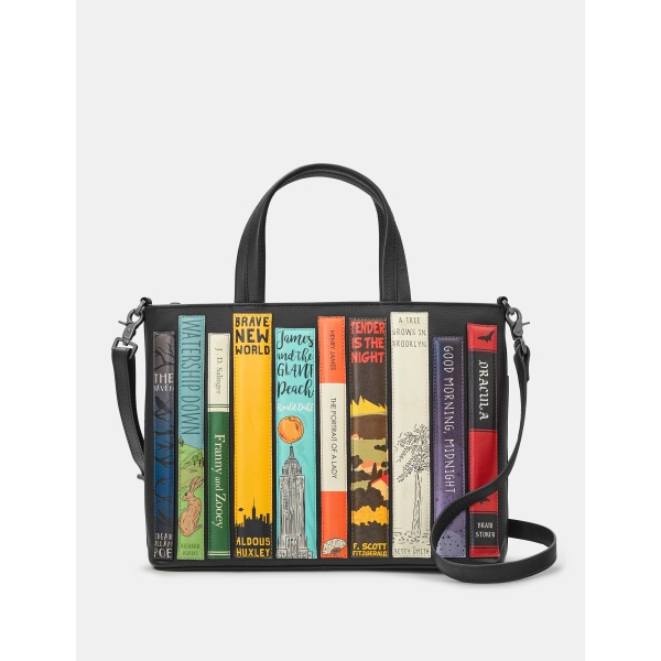 Czarna torebka shopperka damska Literatura Yoshi YB26