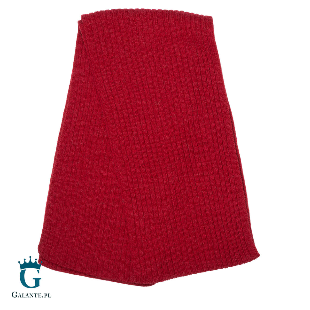 Zestaw-czerwona-welniana-czapka-szal-meski-SLWA-004-27579 Zestaw czerwona wełniana czapka + szal męski SLWA-004