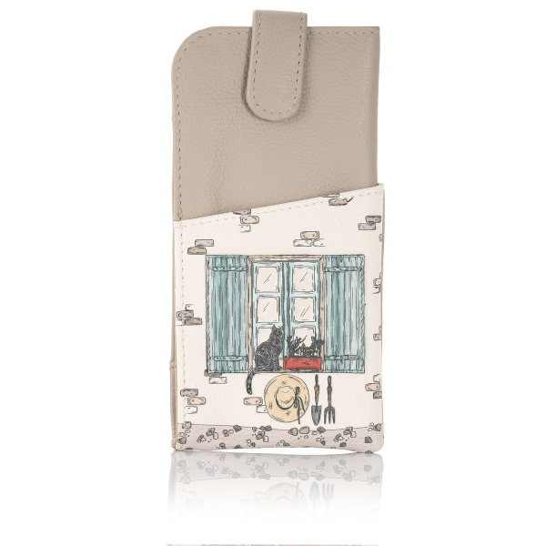 Skórzany futerał na okulary Wiejski Domek Yoshi Y4309