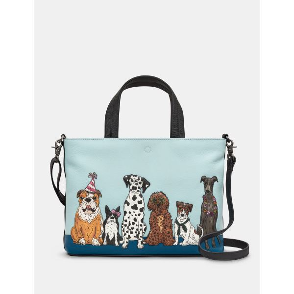 Torebka shopperka damska Imprezowe Psy Yoshi YB26