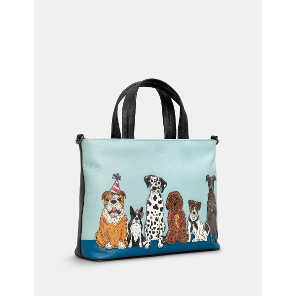 Torebka shopperka damska Imprezowe Psy Yoshi YB26