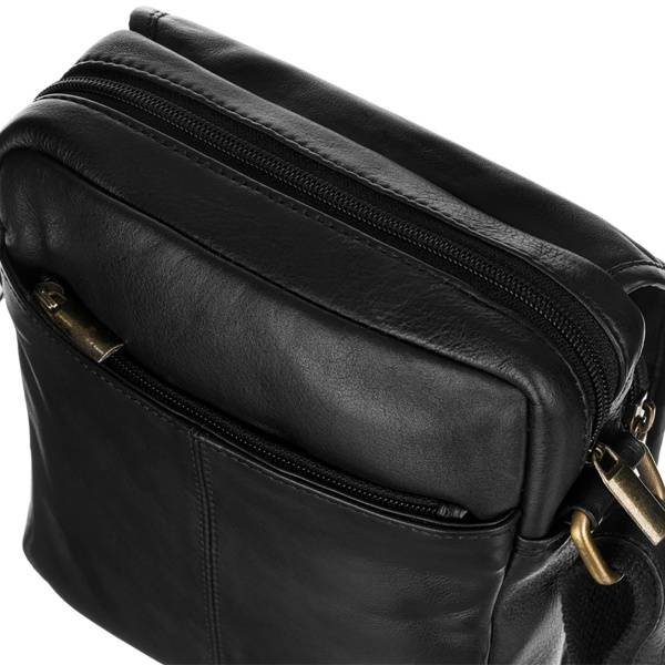 Skórzana listonoszka męska PETERSON 5031