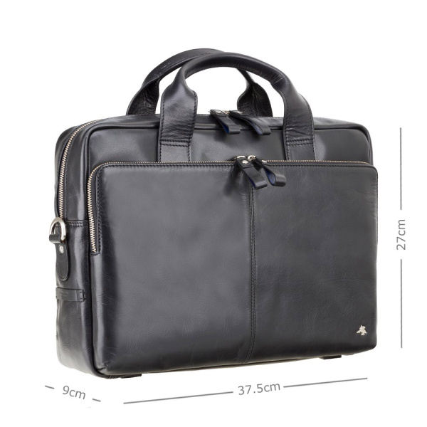 Torba na laptop 13” ze skóry licowej Visconti ML-30