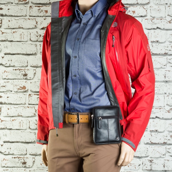 Skórzana saszetka podróżna Visconti S-10