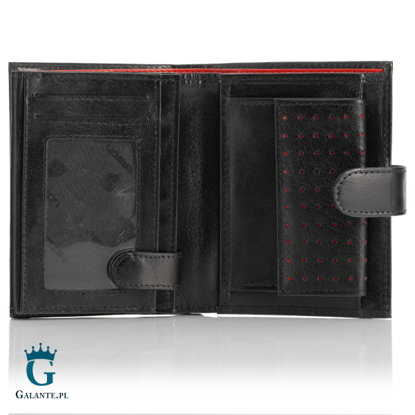 Skórzany Portfel Męski PETERSON 348ZA z RFID