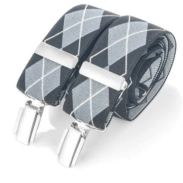 Szelki do spodni w romby BR-042