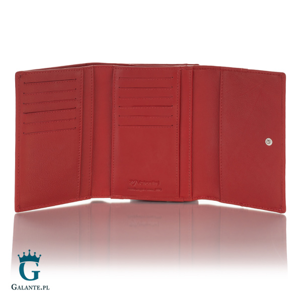 Skórzany portfel damski Valentini 185-P62