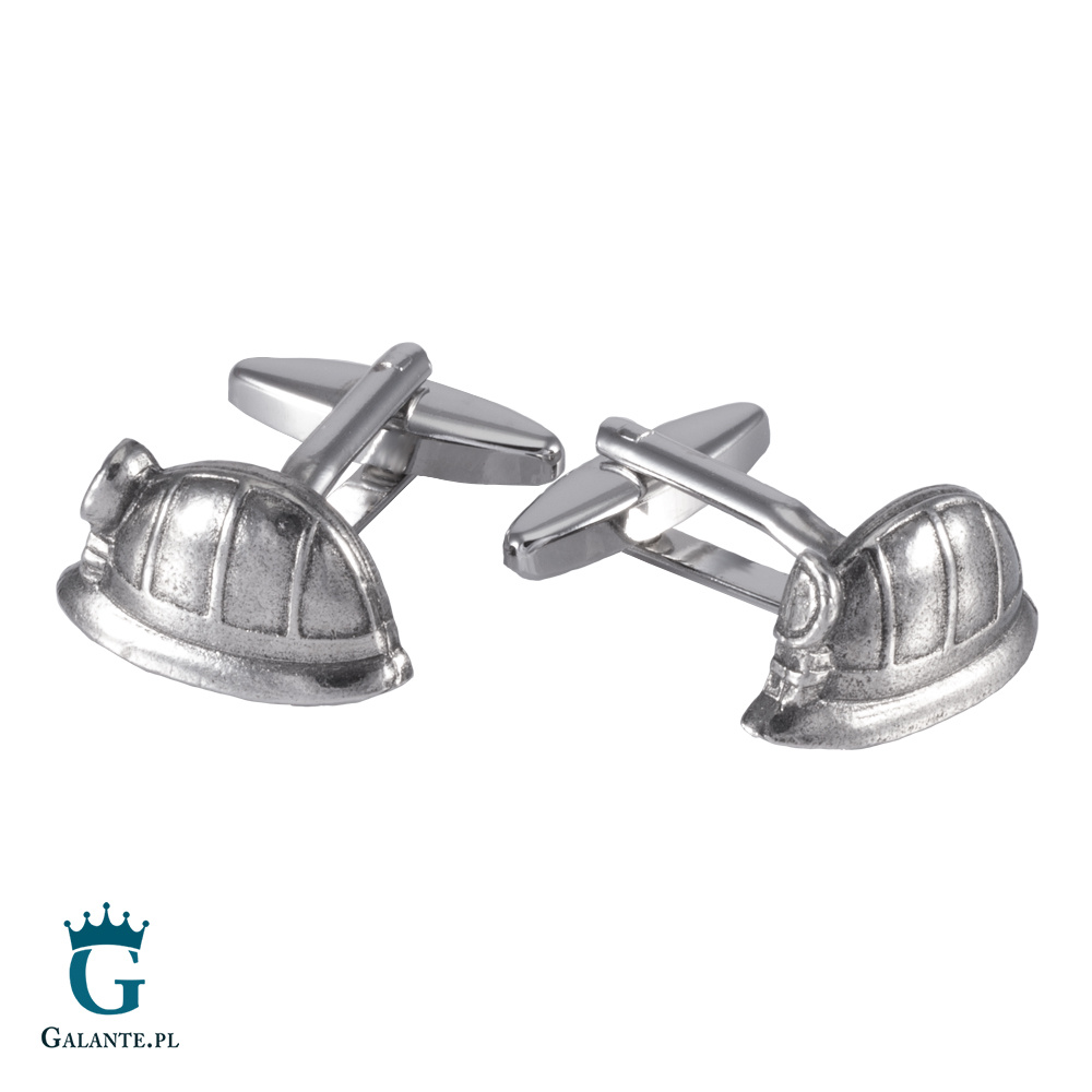 Górnicze spinki do mankietów Kilof i Łopata X2 WCL035