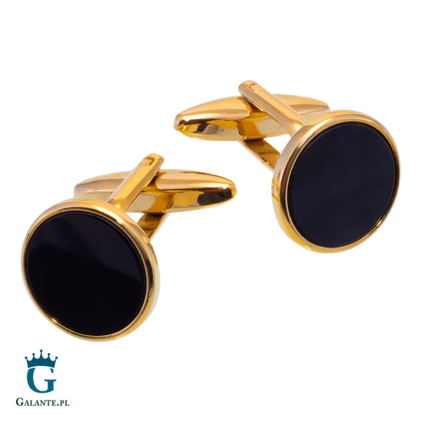 Komplet smokingowy z onyksem KSL990014