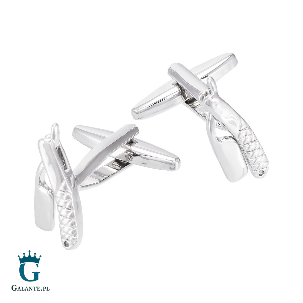 Spinki do mankietów dla Brodacza – Brzytwa X2 NC087