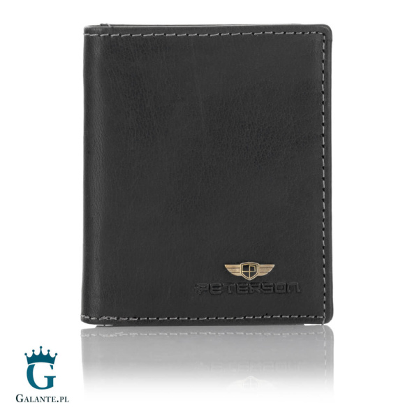 Banknotówka męska skórzana PETERSON WL-0904