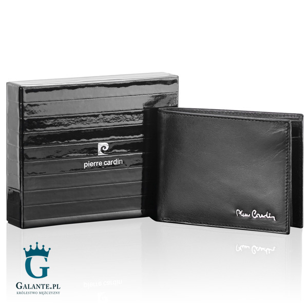Zestaw prezentowy Pierre Cardin Skórzany Portfel i Pasek ZG-71