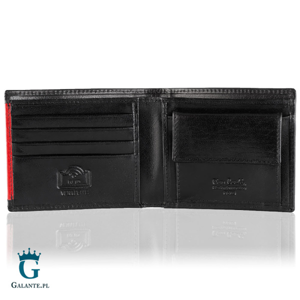 Mały skórzany portfel męski Pierre Cardin TILAK29 8824
