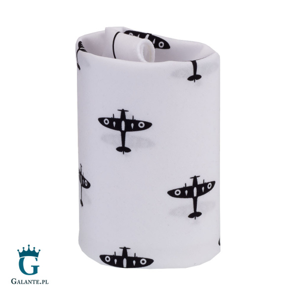 Zestaw prezentowy Spinki i Chusteczka Samolot Spitfire HS-12