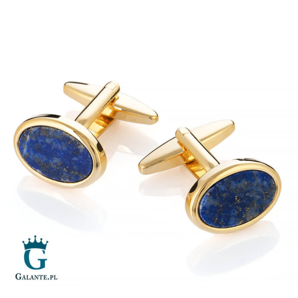Spinki do mankietów z Lapis Lazuli SD-251