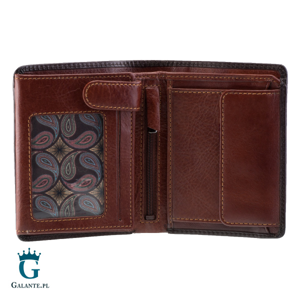 Pojemny Portfel Męski Visconti Atelier AT-62 RFID