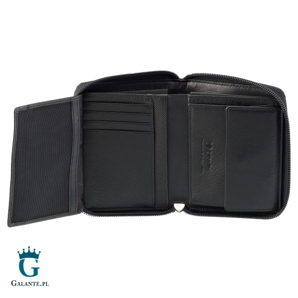 Skórzany portfel Valentini Trophy na zamek 15V-833
