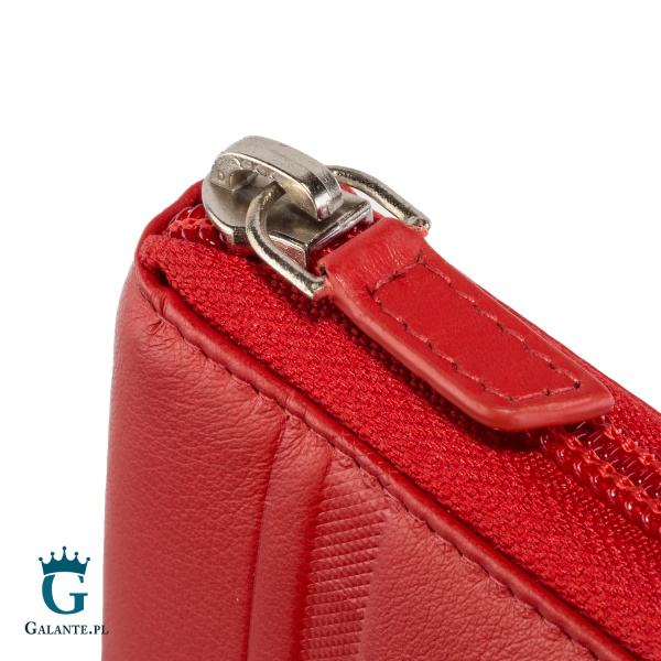 Portfel damski skórzany Valentini Trophy na zamek