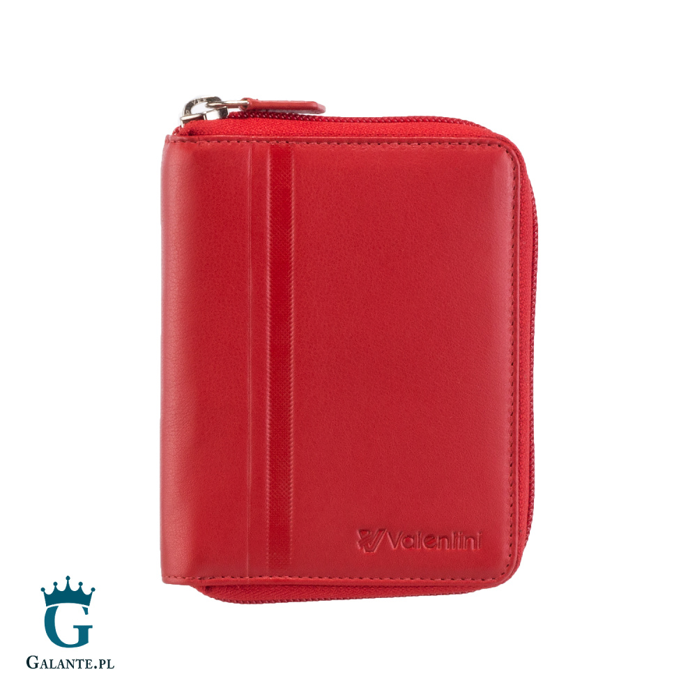 Portfel damski skórzany Valentini Trophy na zamek