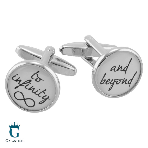 Spinki do mankietów “Po kres wieczności” X2 BOC239