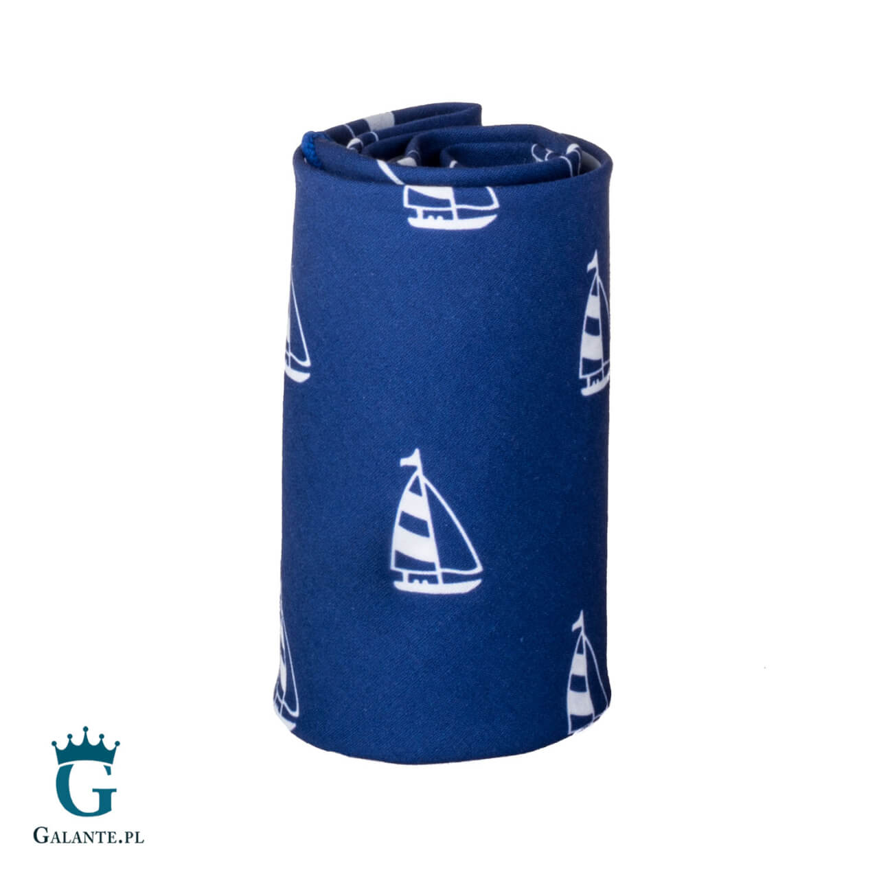 Zestaw-prezentowy-Chusteczki-i-Spinki-Zaglowki-HS-07-18423 Zestaw prezentowy Spinki i Chusteczka Żaglówki HS-07