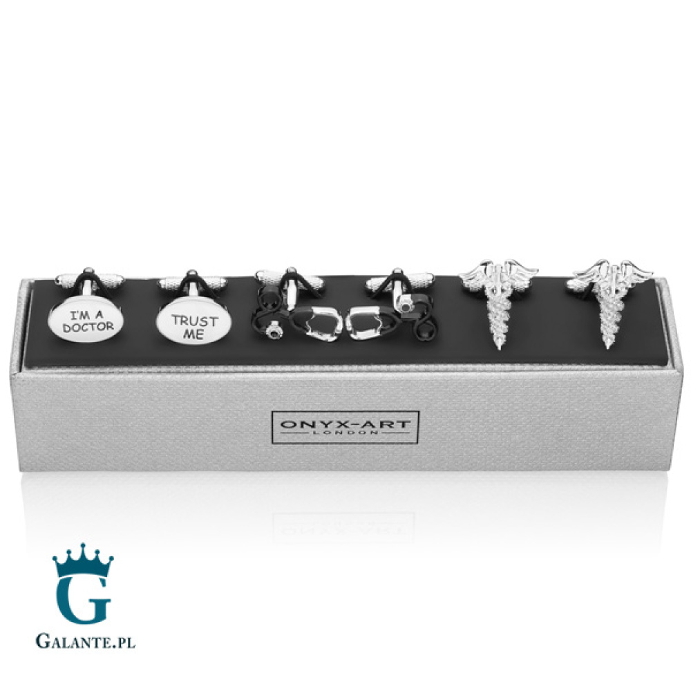 Spinki do mankietów Srebrne Jabłko X2 N133