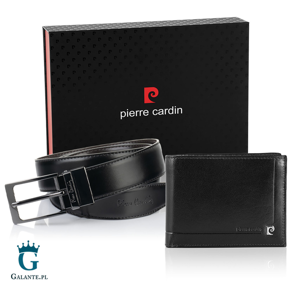 Męski zestaw prezentowy Pierre Cardin ZG-126 portfel i pasek