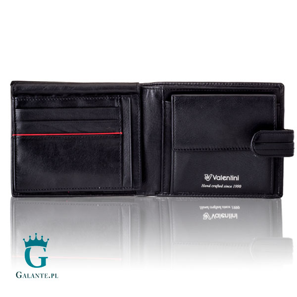 Portfel męski Valentini 154-502P zapinany na zatrzask