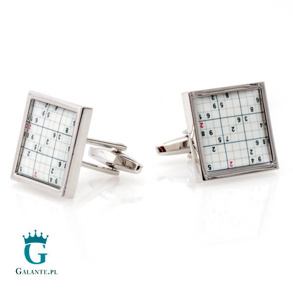 Spinki do mankietów Sudoku X2