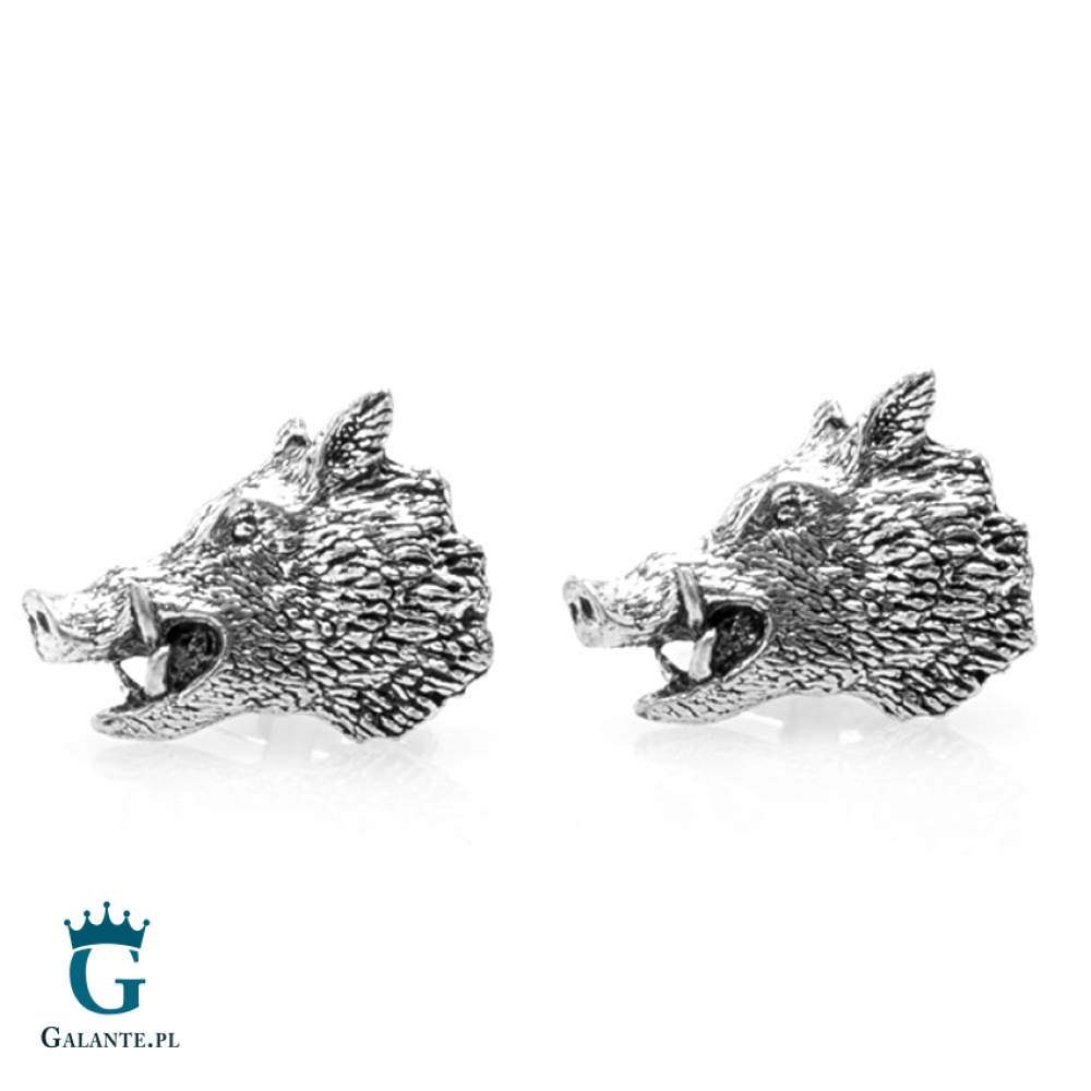 Spinki do mankietów X2 Nuty i Klucz Wiolinowy z kryształami