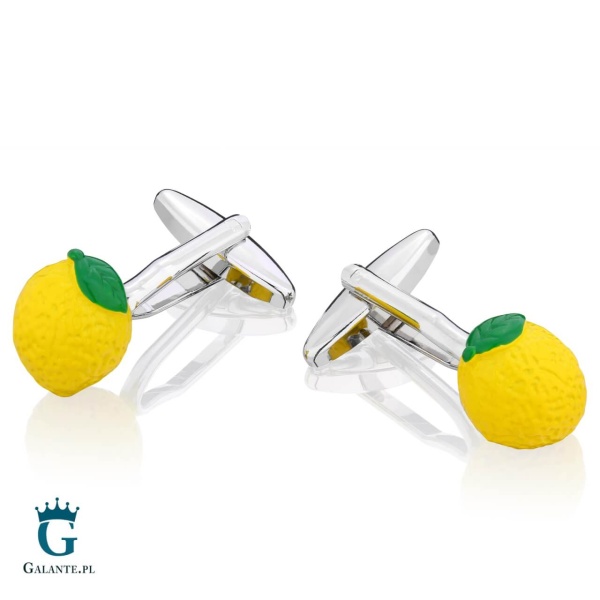 Spinki do mankietów X2 Cytryny