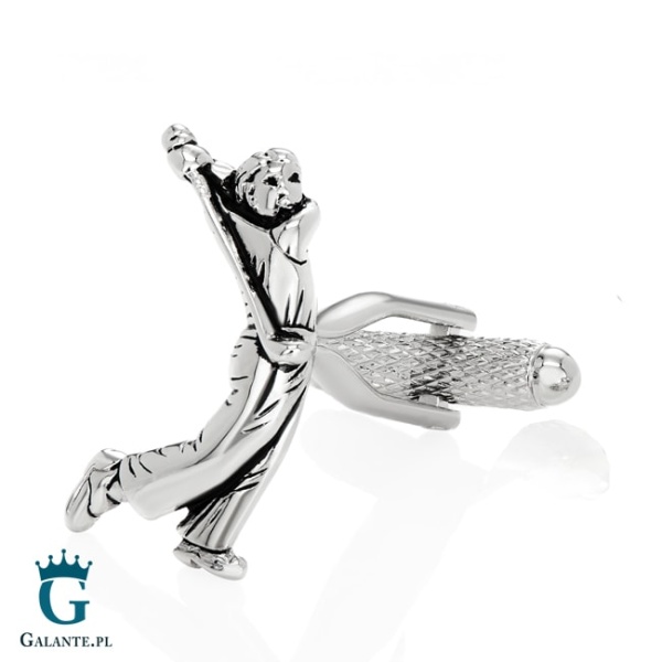 Spinki do mankietów Golfista Golf KC-1022 Onyx-Art London